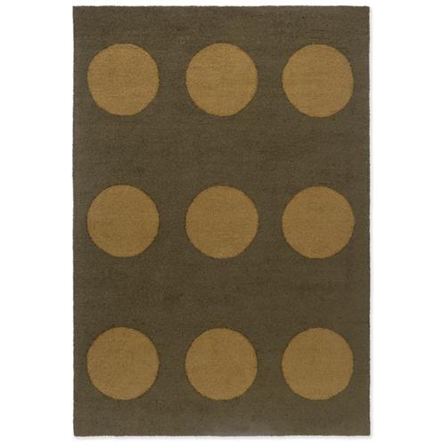 Ooutdoorový koberec B&C Habitat festival dots olive green 495817