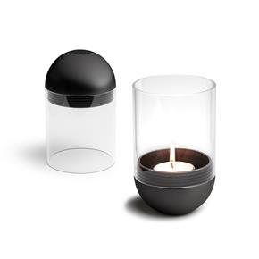 Gravitační kovový svícen Höfats Gravity Candle M90 Black