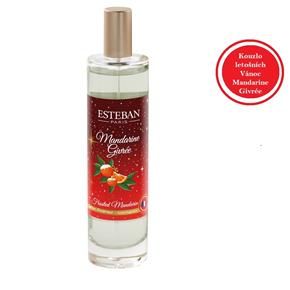 Esteban vánoční bytový sprey Mandarine Givrée 75 ml