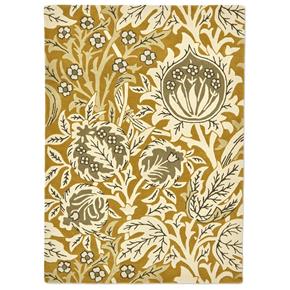 Luxusní květinový koberec Morris & Co Elmcote gold 127806