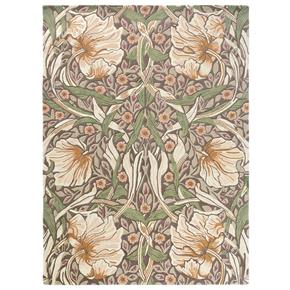Luxusní květinový koberec Morris & Co Pimpernel aubergine 028805