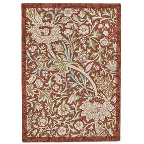 Luxusní květinový koberec Morris & Co Trent red house 128503