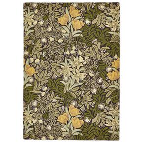 Květinový kusový koberec Morris & Co Bower twining vine green 128207