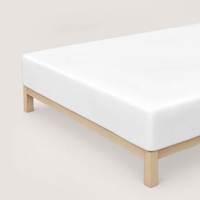 Prostěradlo SCHLAFGUT®  jersey elasthan BOXSPRING bílé 011