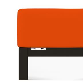 Prostěradlo SCHLAFGUT® Pure elasthan BOXSPRING oranžové 269