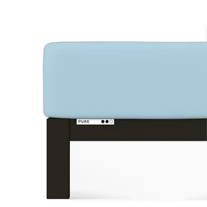 Prostěradlo SCHLAFGUT® Pure elasthan BOXSPRING světle modré 536