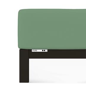 Prostěradlo SCHLAFGUT® Pure elasthan BOXSPRING zelené 665