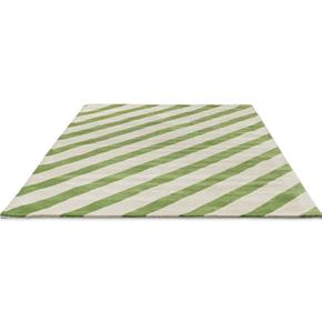 Pruhovaný vlněný koberec Harlequin Paper Straw peridot 144317