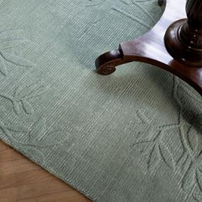 Ručně tkaný žákárový koberec Laura Ashley Mari mineral green 81507