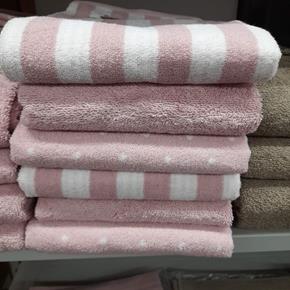 Froté ručník Lasa Efficience růžový s proužky