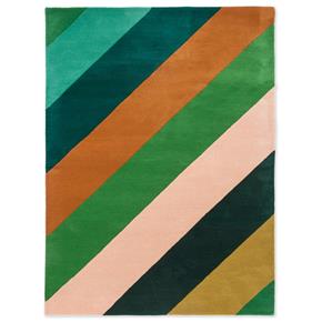 Vlněný kusový koberec Harlequin Sherbet Stripe emerald/amber 144417